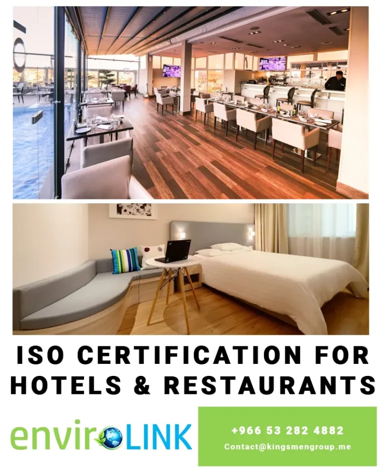 ISO Certifications for Hotels in saudi
